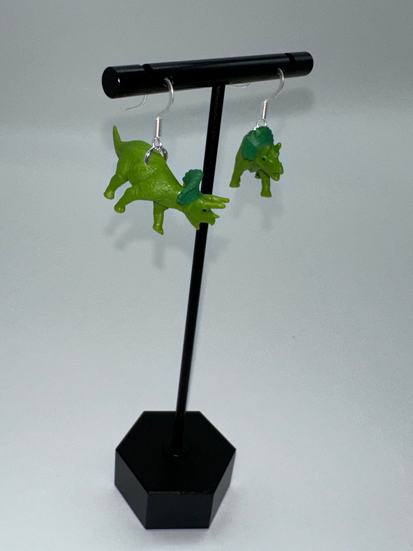 Triceratops Earrings