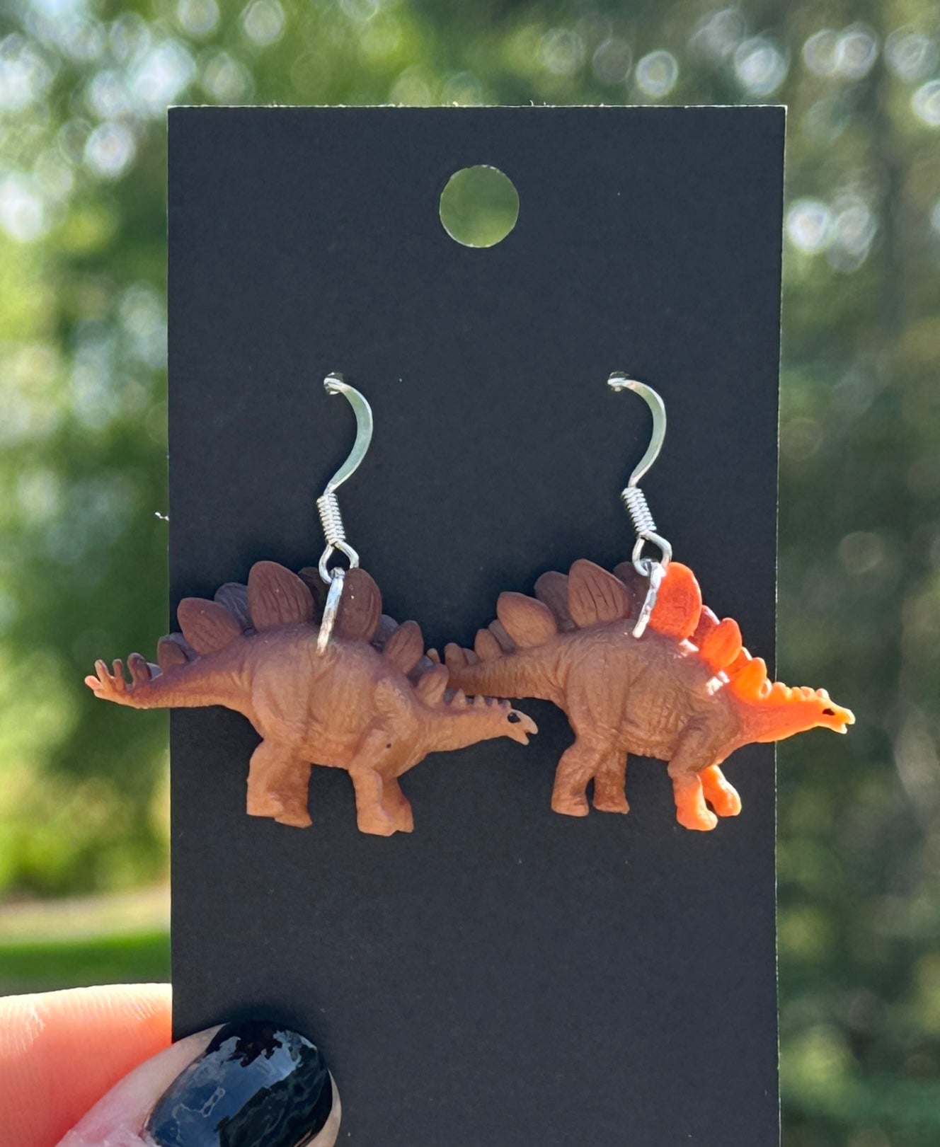 Stegosaurus Earrings