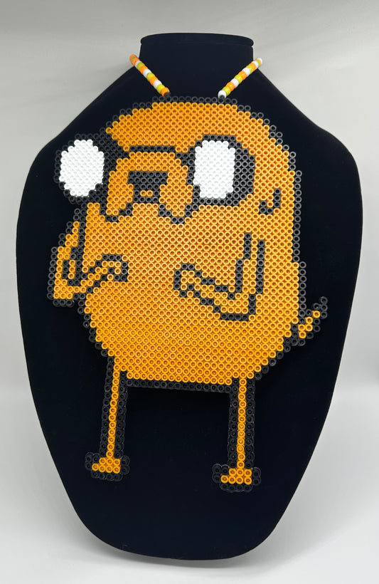 Jake The Dog Perler Necklace