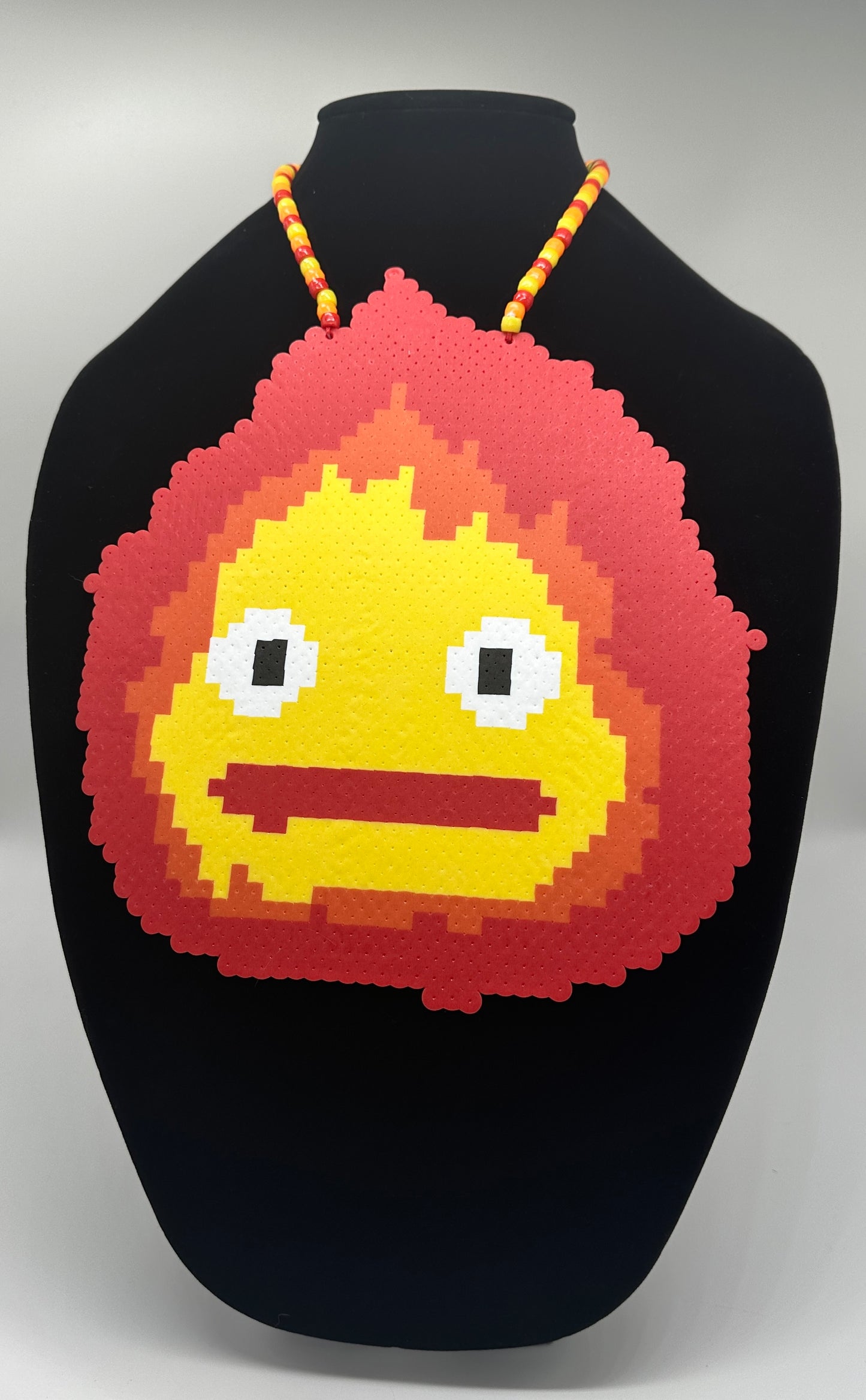 Calcifer Perler Necklace