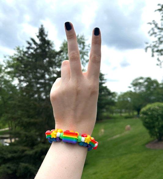 Pride Mini Kandi Cuff