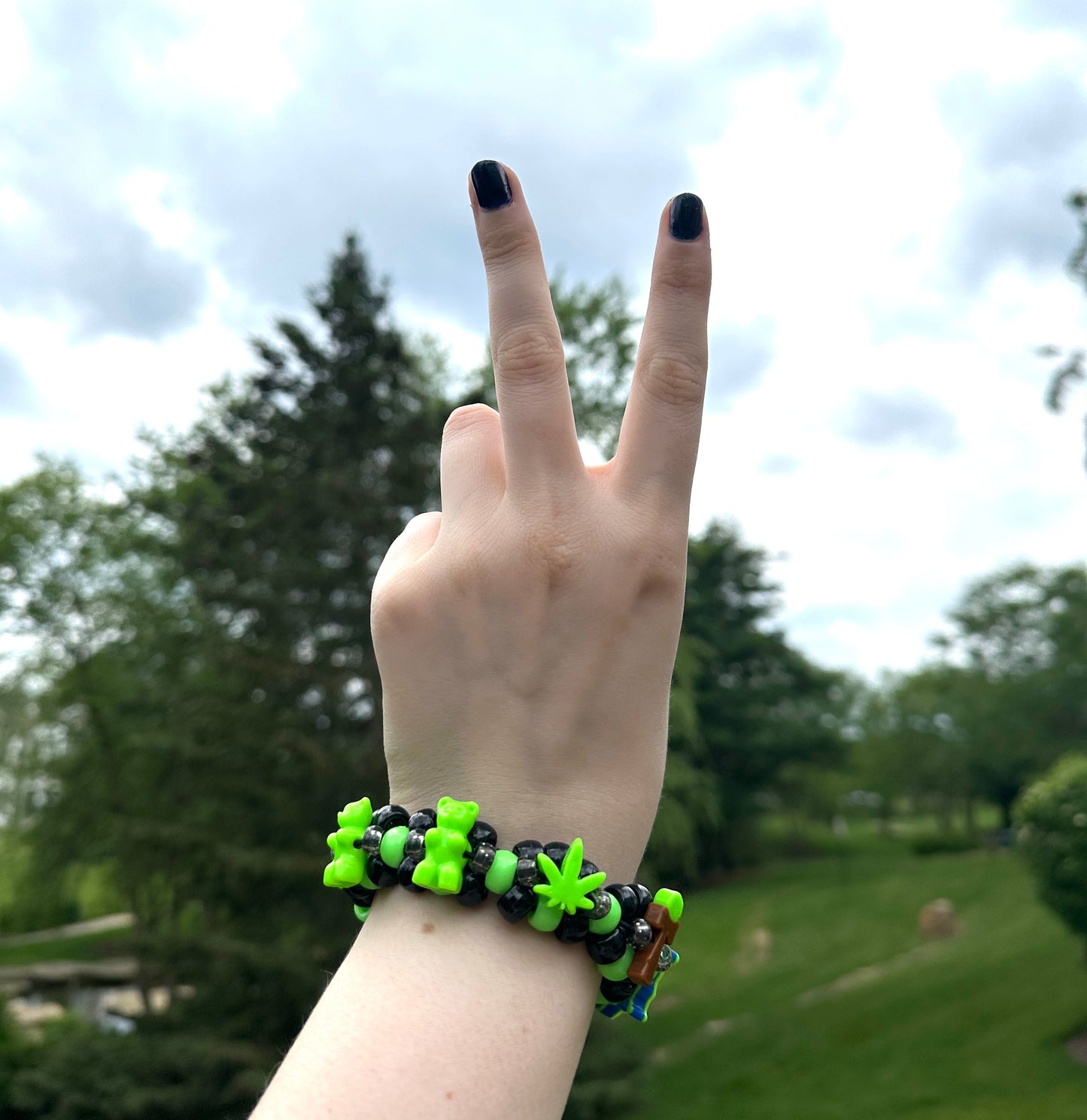 Subtronics Inspired Mini Kandi Cuff