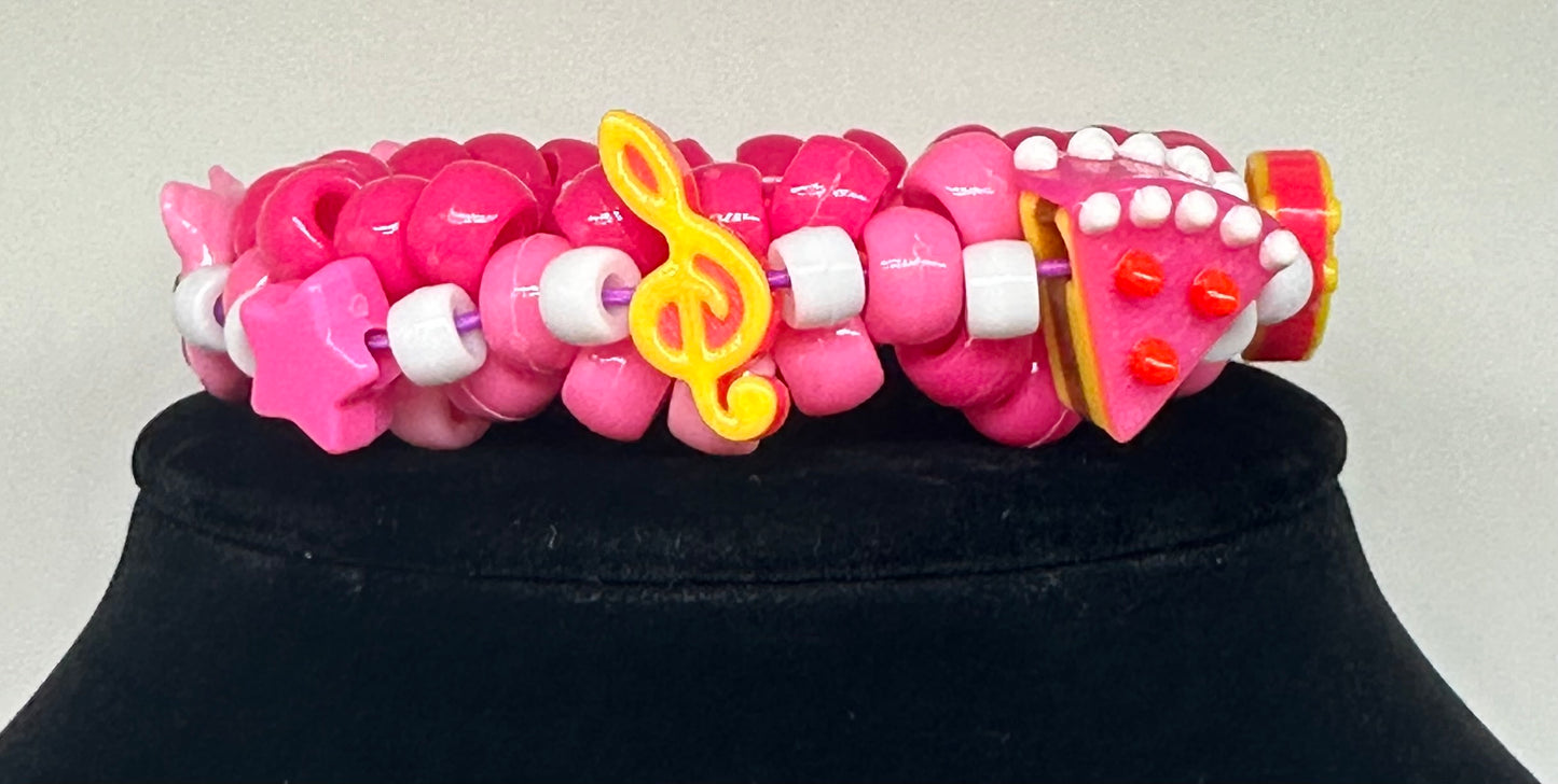 Oink Oink Mini Kandi Cuff