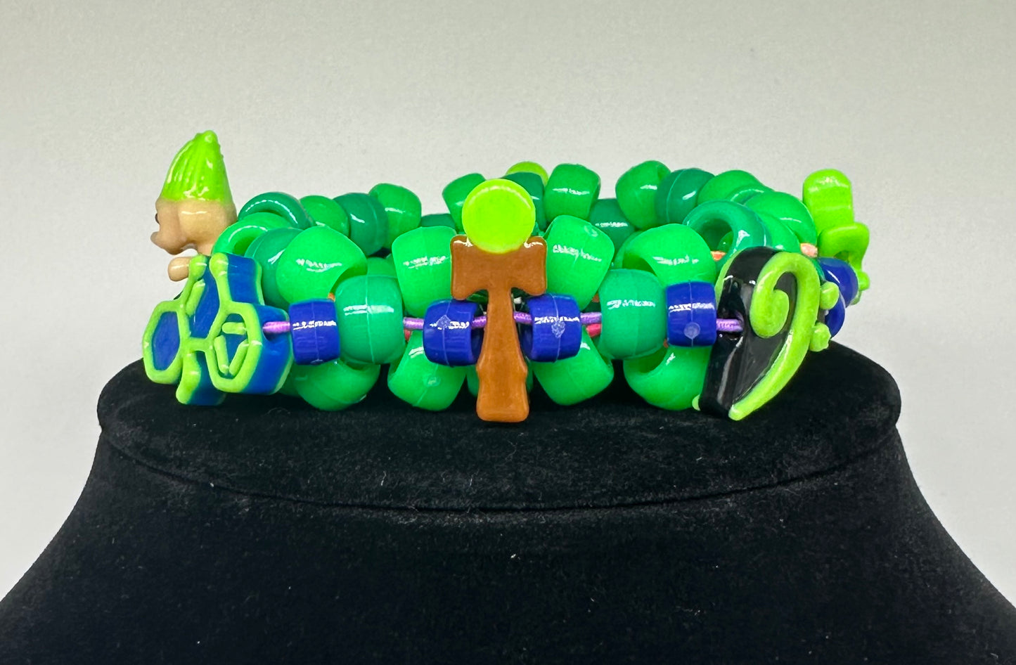 The Green Team Mini Kandi Cuff