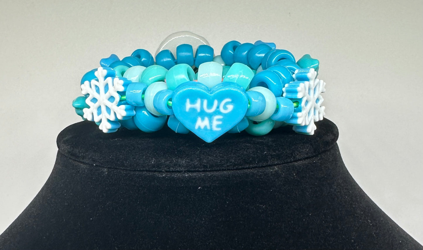 Icy Mini Kandi Cuff