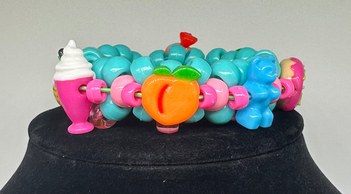 Sweet Treat Mini Kandi Cuff