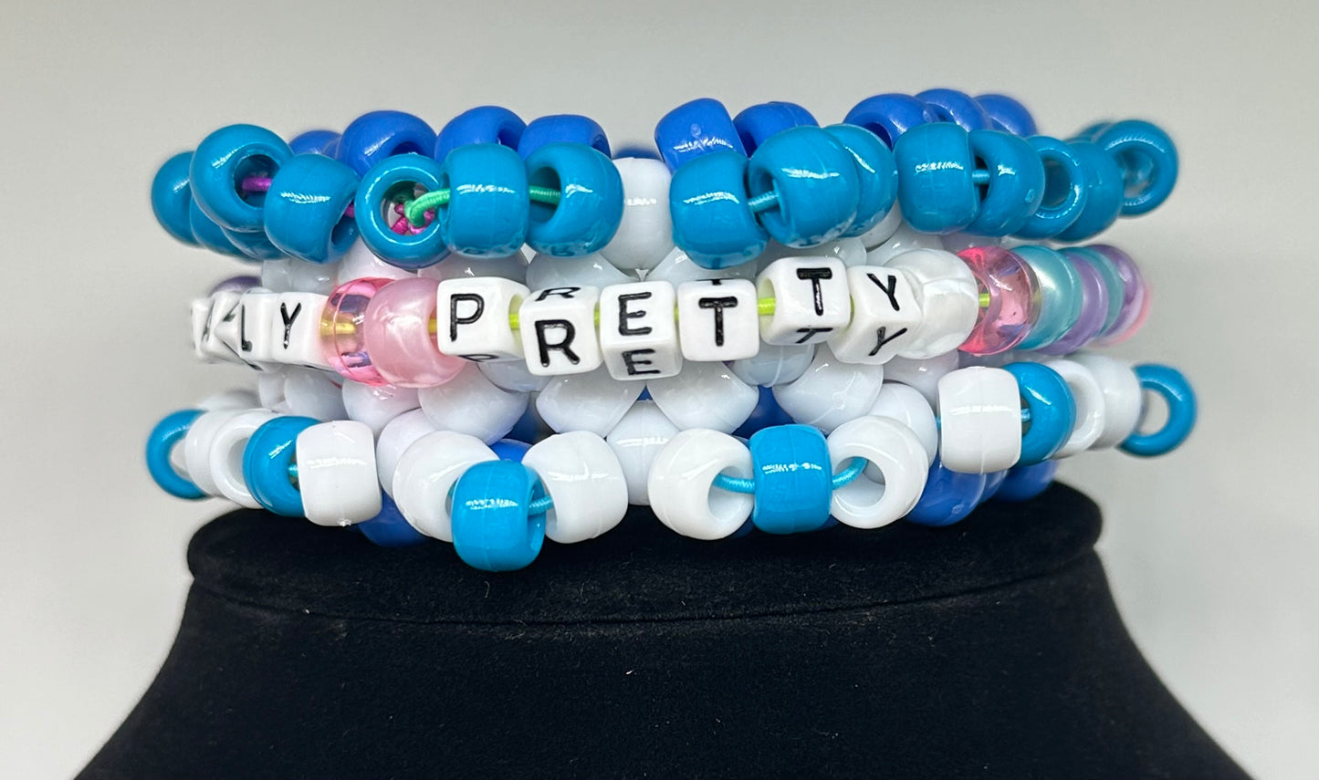 You're Like, Really Pretty Rotating Kandi Cuff