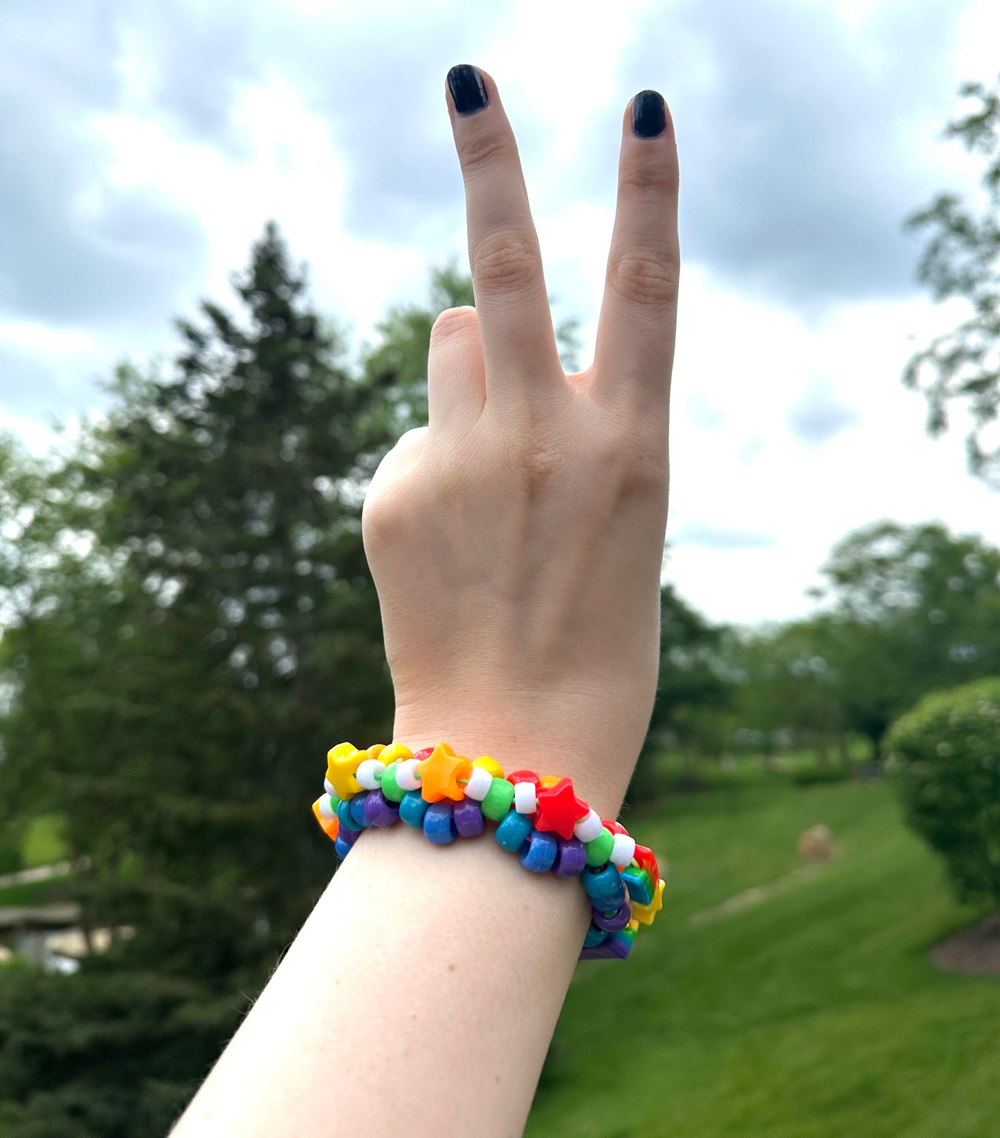 Pride Mini Kandi Cuff