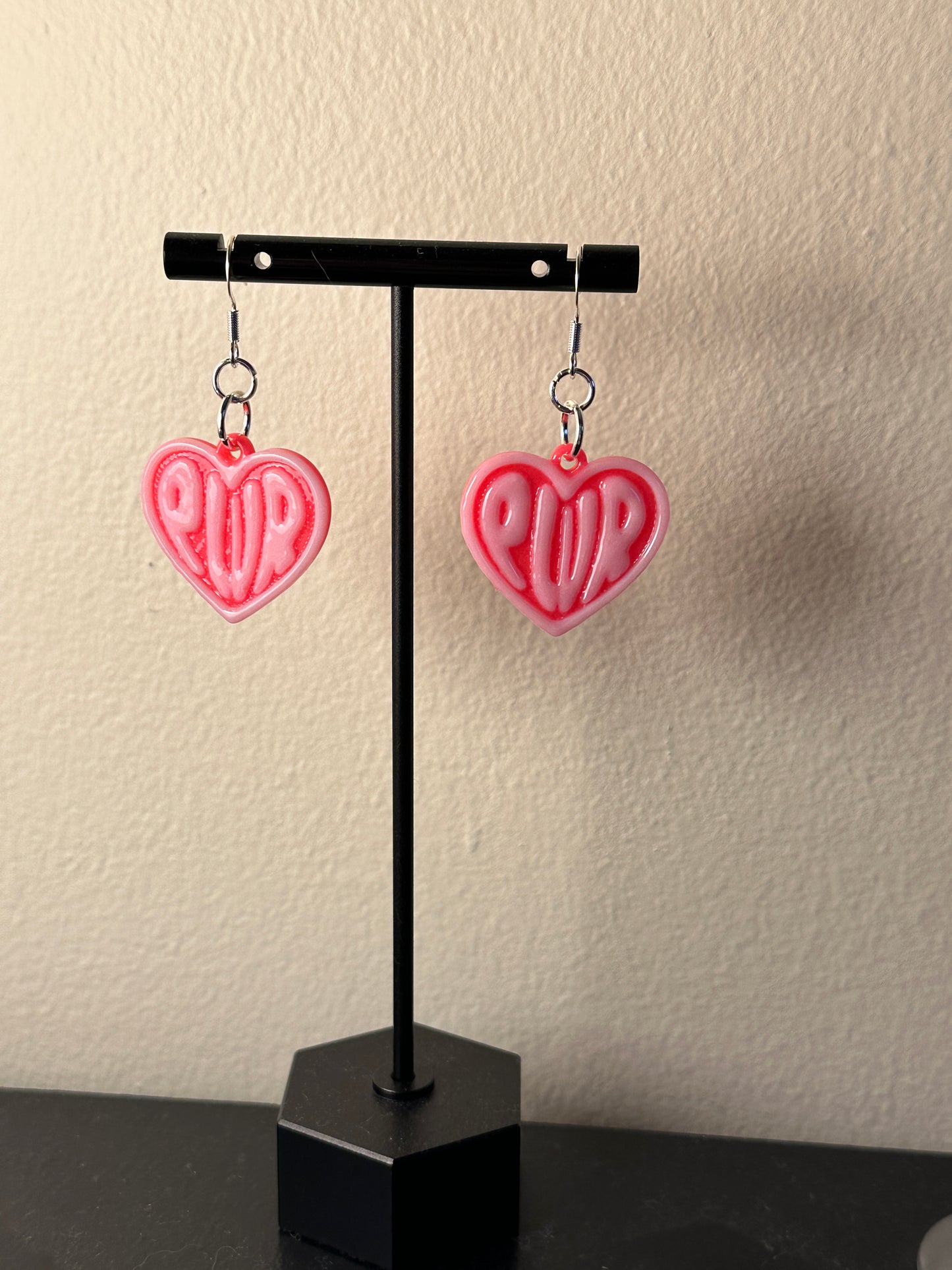 Pink PLUR Earrings